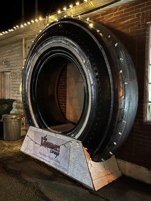 They light it up during the holiday seasons