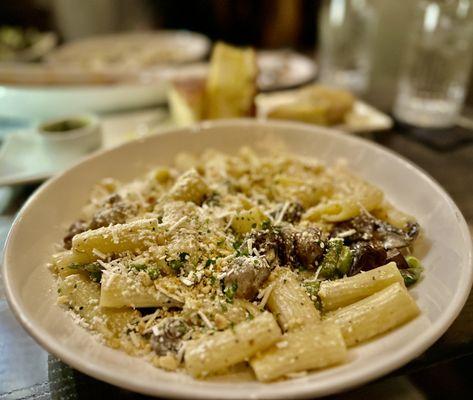 Mushroom Rigatoni