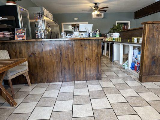 Where you order... waiting for horchata