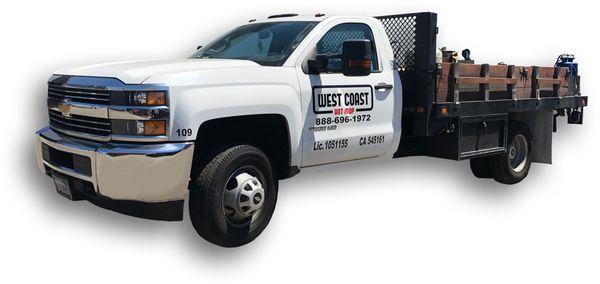 Our clean and professional trucks! We have 11 of these bad boys!