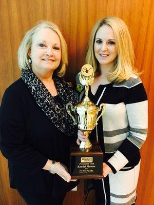 Photo from our 2017 Weichert award banquet. We are proud to be top award winners.