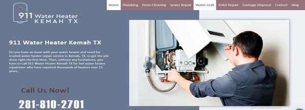 911 Water Heater Kemah TX