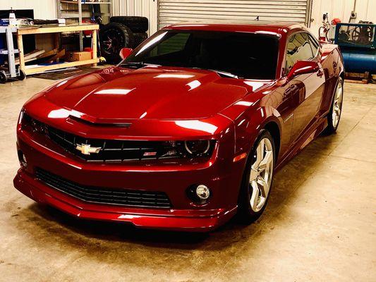Camaro ceramic coated