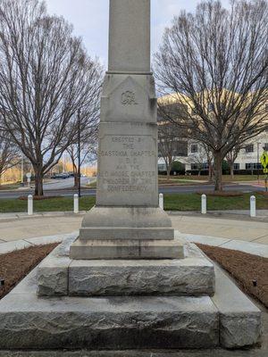 Gaston County Confederate Soldiers Monument