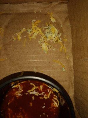 Moldy cheese and overpriced chips and cheese what a rip off wish I would have just turned around and went home when I saw Zack's was closed