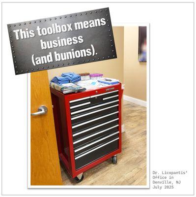 Craftsman Meets Foot Care = GENIUS