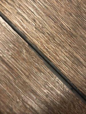 1/4 inch separation /slippage poor installation on behalf of #Edwardswindowsanddoors