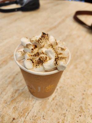 Flambé hot chocolate was aight