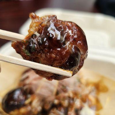 Takoyaki with Kimchee