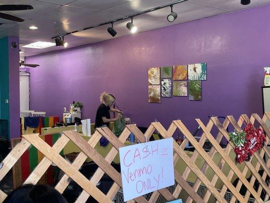 This is Lexy doing hard work gave a good tip to her for doing and amazing job. CASH OR VENMO YALL!