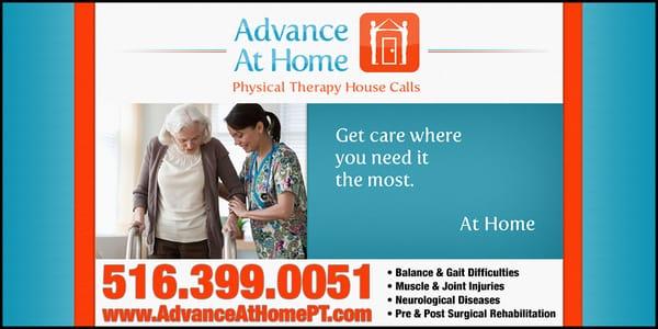 Advance At Home Physical Therapy
