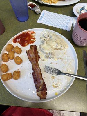 Already ate half of my breakfast. Sorry, not!