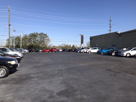 We always have at least 50 Clean, Serviced and Warranted Vehicles for Sale.