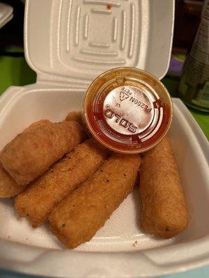 Mozzarella sticks...