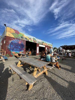 Beautiful day for beers outside!