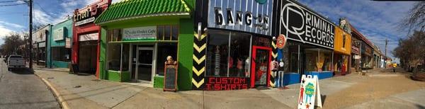 First Week open to the Public in Little Five-Points. Jan. 2015