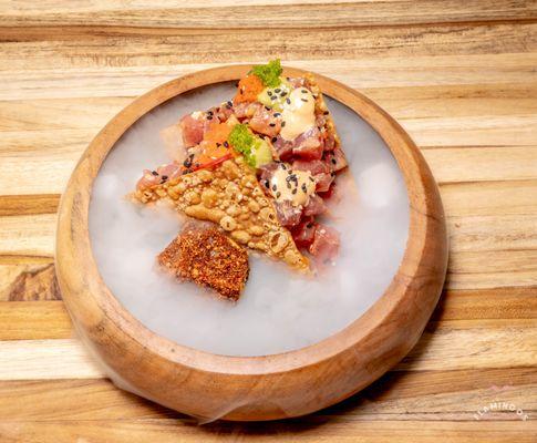 Two Flamingos and One Truck