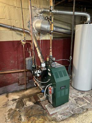 Direct vent hot water boiler replacement!