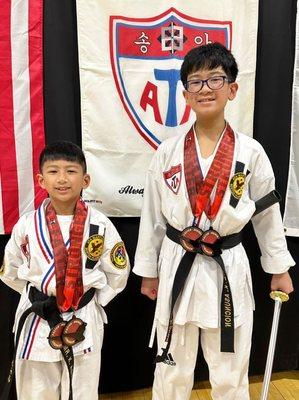 Competing is a great way to build self-esteem.