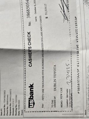 Cars I purchased that were stolen