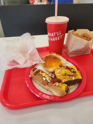 Combo # 2nna Frosted Orange ftw! Just as good as downtown. 1 thing...NEEDS MOAR "Whatllyahave" yelled out.