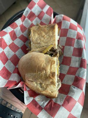 Cuban breakfast sandwich