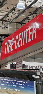 Tire center...had to order our tires but they came in within two days!!