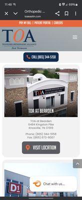 Tennessee Orthopaedic Alliance