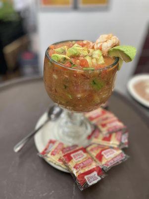 Coctel de camarón