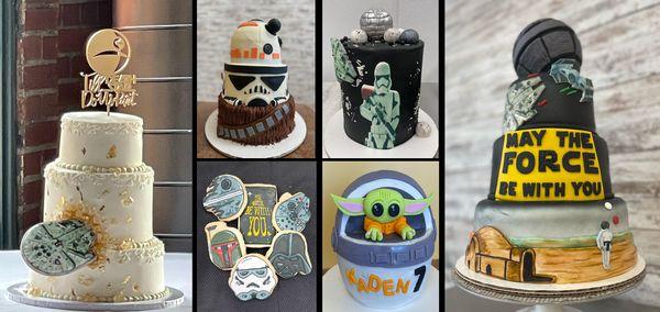 #starwars
#birthdaycake
#weddingcake
#customcake
#customcookies
#decoratedsugarcookies