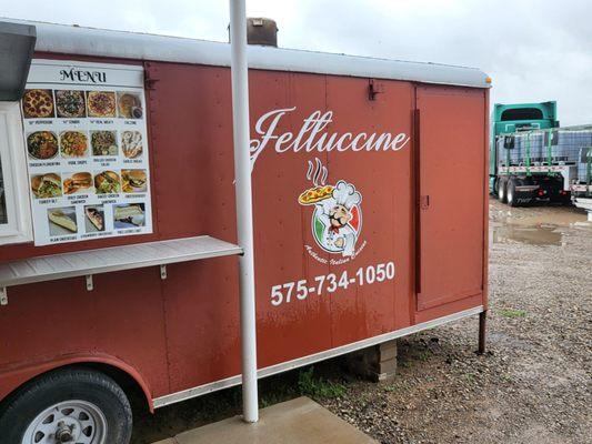 Fettuccine Italian Food Truck