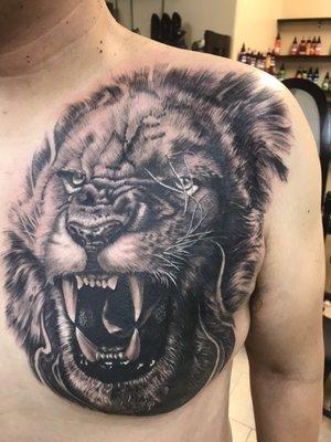 lion tattoo