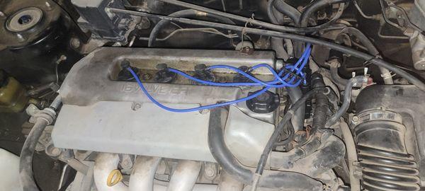 Changed out spark plugs, wires and coils