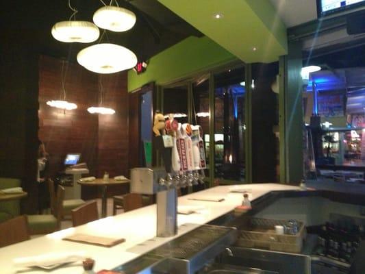 Awesome view if the patio