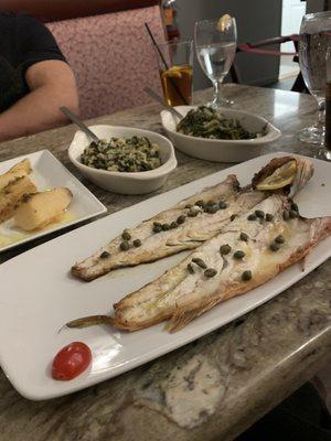 Grilled Branzino