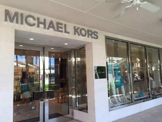 Michael Kors store front