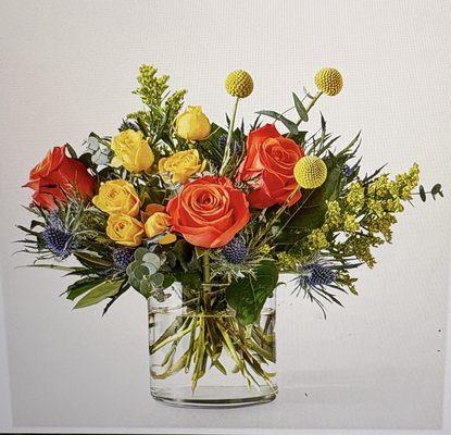 The flowers we selected but didn't get.