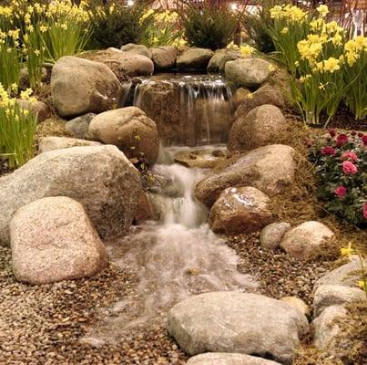 A Pondless Waterfall gives you the sight and sound of water without the worry of a pond. Add a waterfall nearly anywhere!