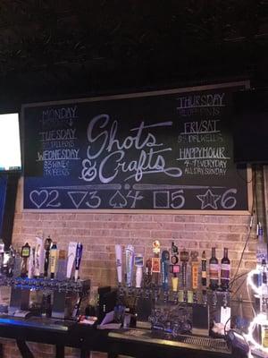 Bammmm. Start the night off here and save money. Then drink slow.