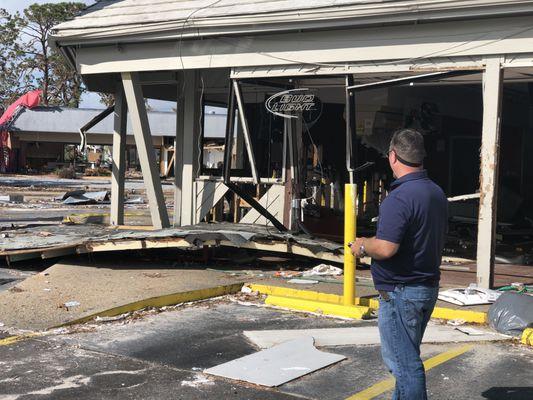 Hurricane Damages (Port St. Joe) - commercial loss & residentail appraisal consulting. (Certified Building Contractor CBC1266646)