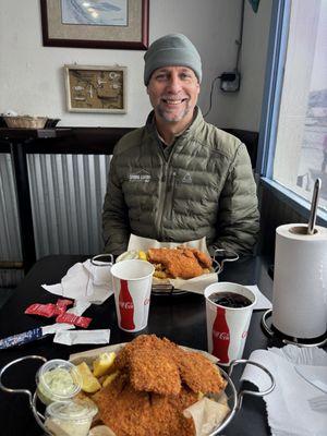 Halibut Fish and Chips, Rock Fish and Chips