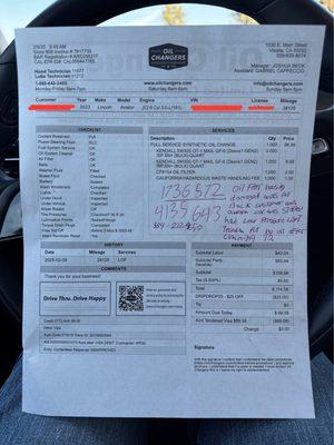 Oil Changers & Car Wash