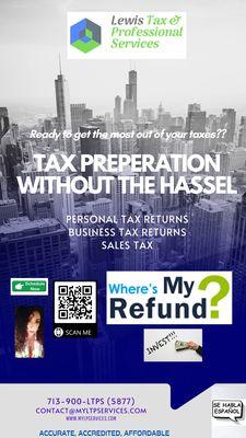 Still time to take advantage of our Refund Advancements.