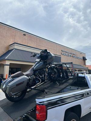 Moto-tow Motorcycle Towing