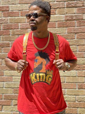 The King Is Here!! Shirt is available on our website site!!!