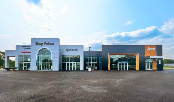 The all new Ray Price Chrysler Dodge Jeep Ram facility is now open!