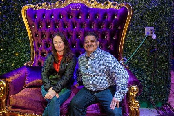 Fearless leaders of New Mexico team - Jessica and Jorge