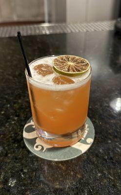 Mezcal Tequila mixed drink.