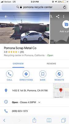 Pomona Scrap Metal