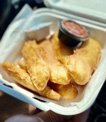 Moi fave - Haddock fingers to go yum yum yum :)...